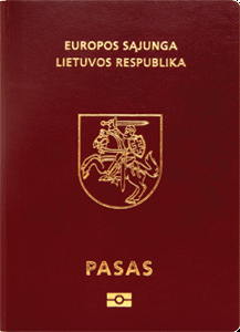 Informacija apie naujo lietuviško paso išdavimą