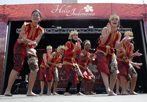 Trafalgaro aikštėje – Indonezijos kultūros šventė
