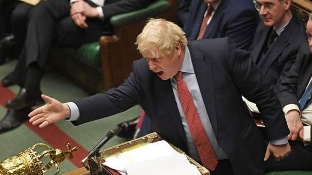 JK „kirto „Brexit“ finišo liniją“, sako B. Johnsonas