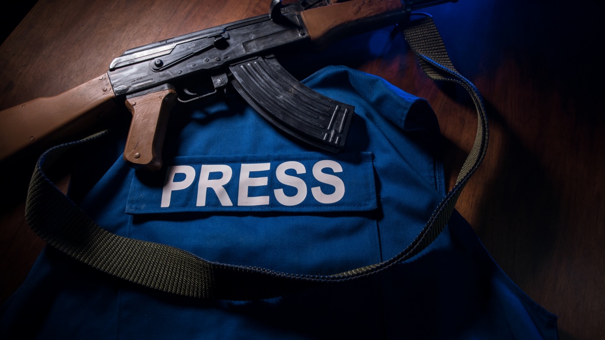 Per apšaudymą Kijeve sužeistas britų žurnalistas
