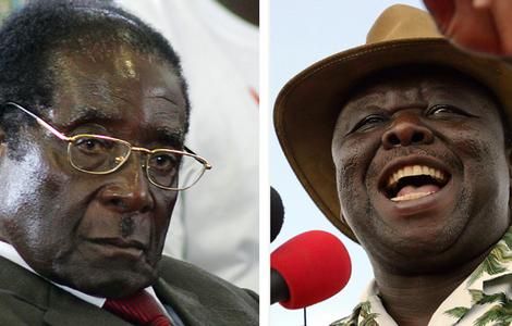 Zimbabvės politiniai lyderiai pasirašė istorinę sutartį dėl valdžios pasidalijimo