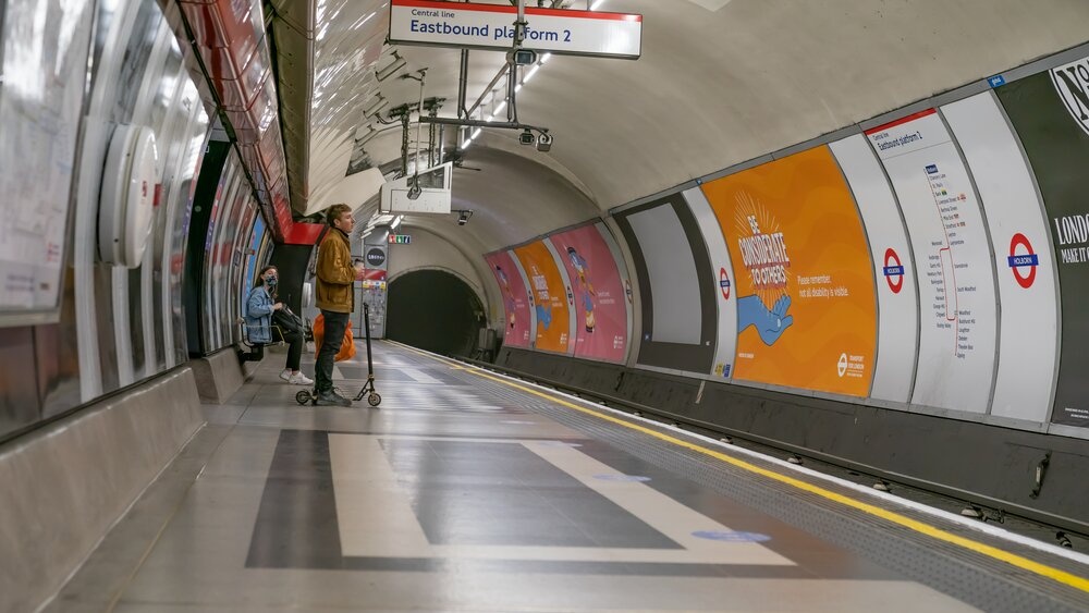 Sutrikimai Londono „Central line“ truks kelis mėnesius