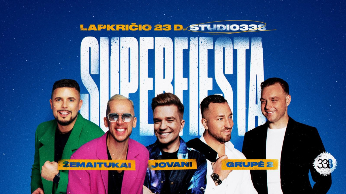 SUPERFIESTA sugrįžta į Londoną su Lietuvos pop scenos žvaigždėmis!