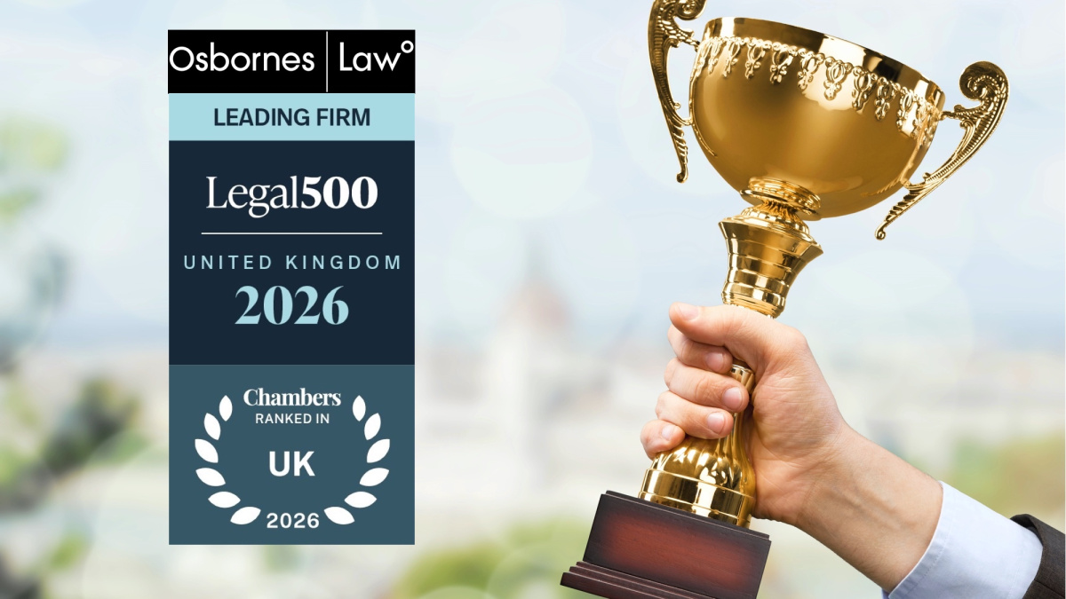 "Osbornes Law" - vienintelė JK lietuviška asmeninės žalos kompensacijų grupė, įvertinta pirmaujančiuose teisės kataloguose