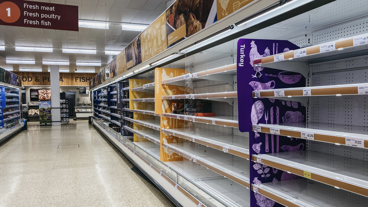 Sausra Anglijoje: parduotuvėse pritrūks britiškų maisto produktų, kils kainos
