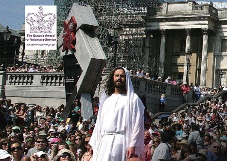 Kristaus kančia atgims Trafalgaro aikštėje